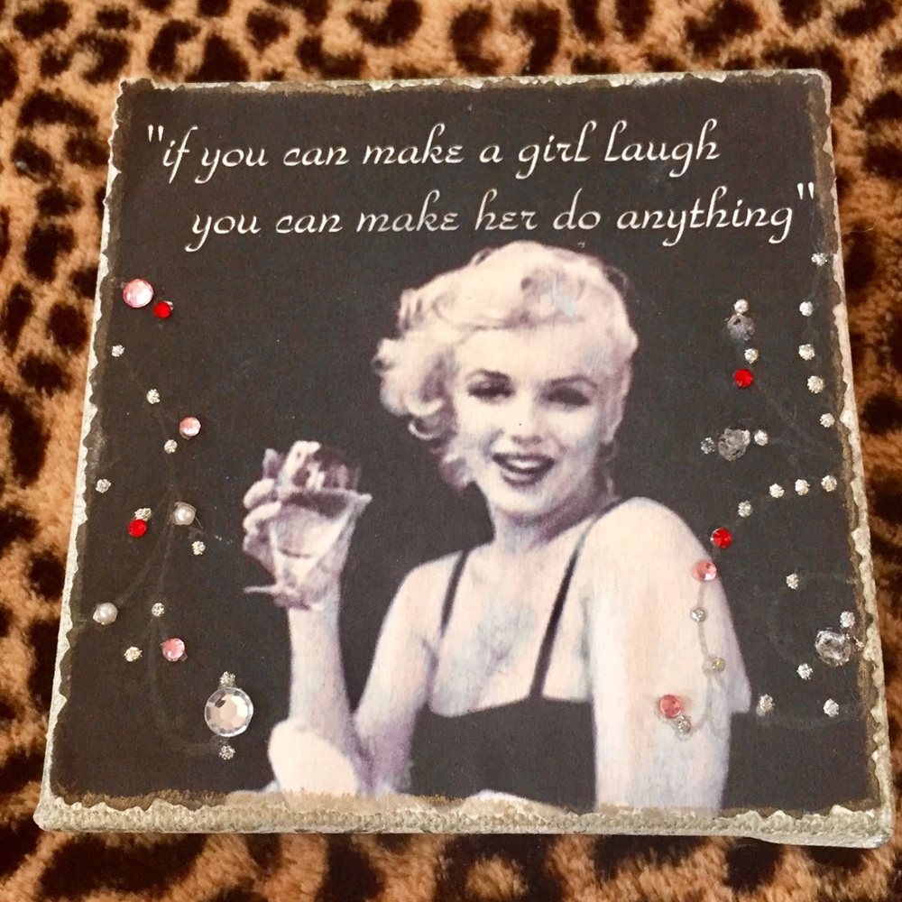 ❤️Marilyn Monroe French style boxed picture